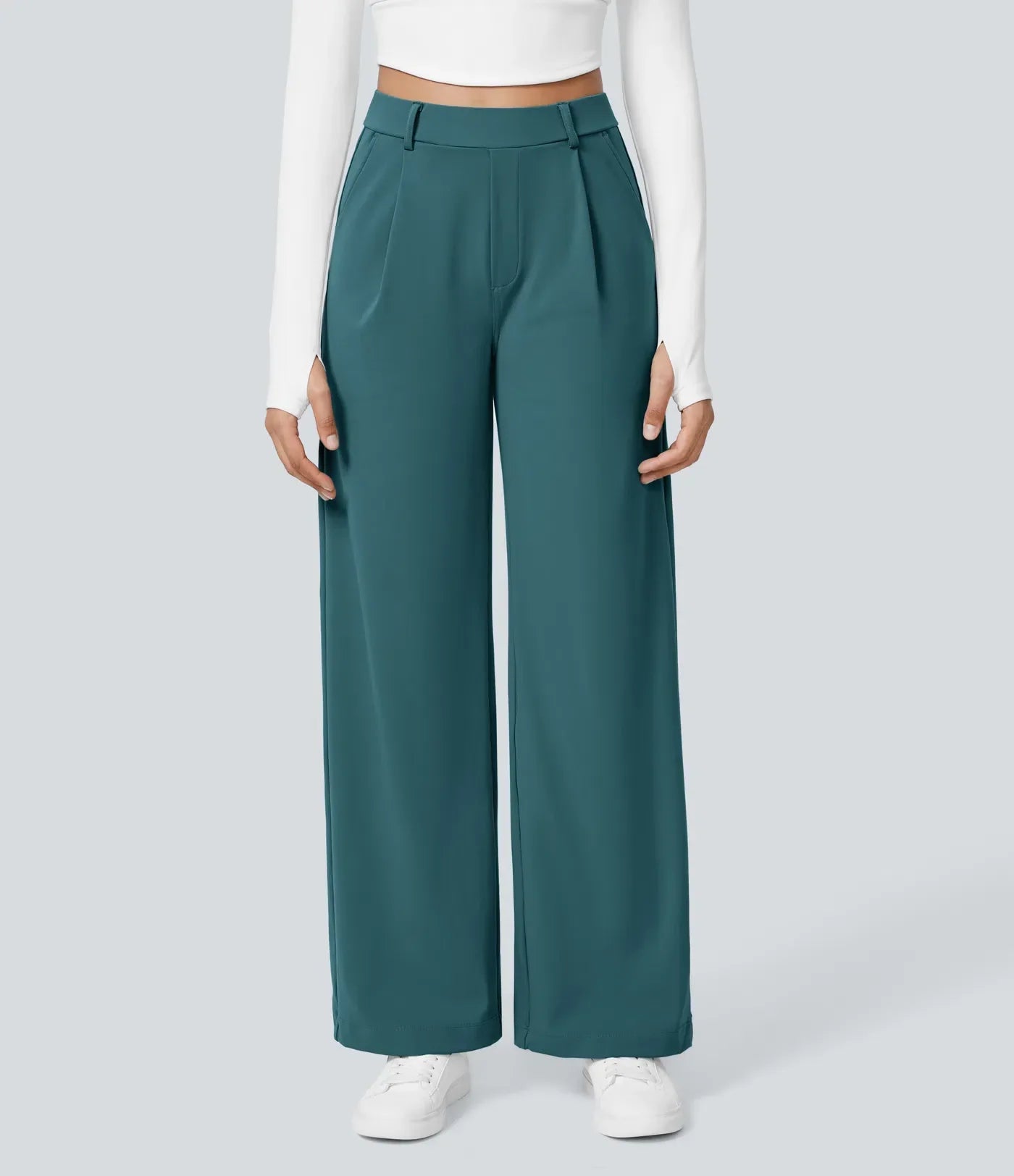 EMILY I Straight-Leg Trousers