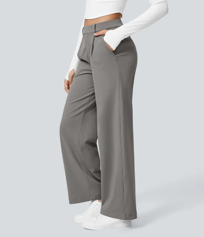 EMILY I Straight-Leg Trousers