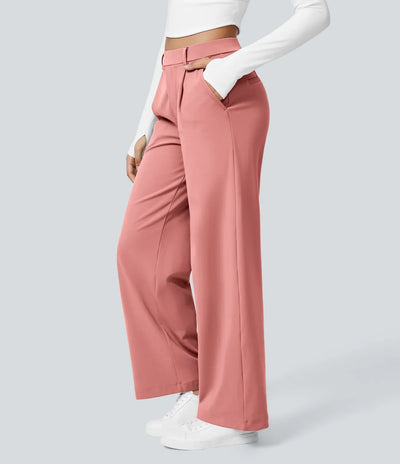 EMILY I Straight-Leg Trousers